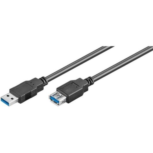 Cable USB 3.2 Gen 1 Goobay 93999 3 m Negro Alargador