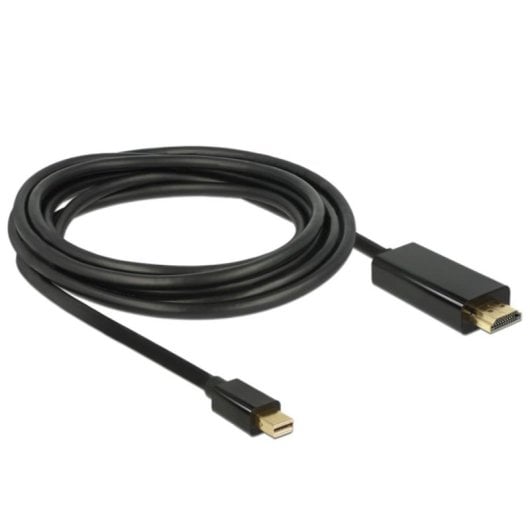 Adattatore video DeLOCK 2 m Mini DisplayPort a HDMI Oro