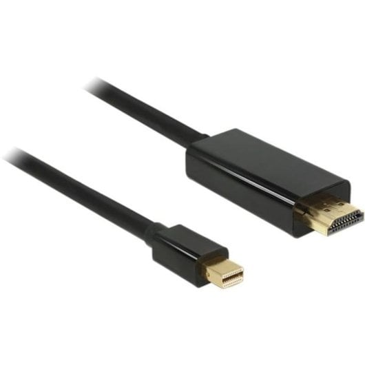 Adattatore video DeLOCK 2 m Mini DisplayPort a HDMI Oro