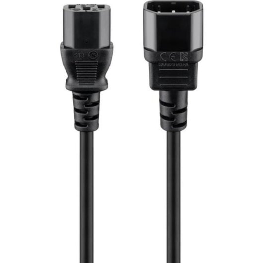 Cavo di alimentazione Goobay 95125 1 m IEC C14 a IEC C13