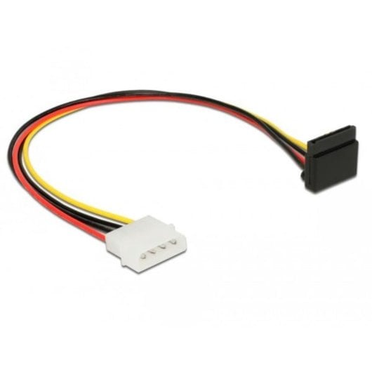 Cabo de alimentação interna DeLOCK Molex 4-pin a SATA 15-pins 0,3 m