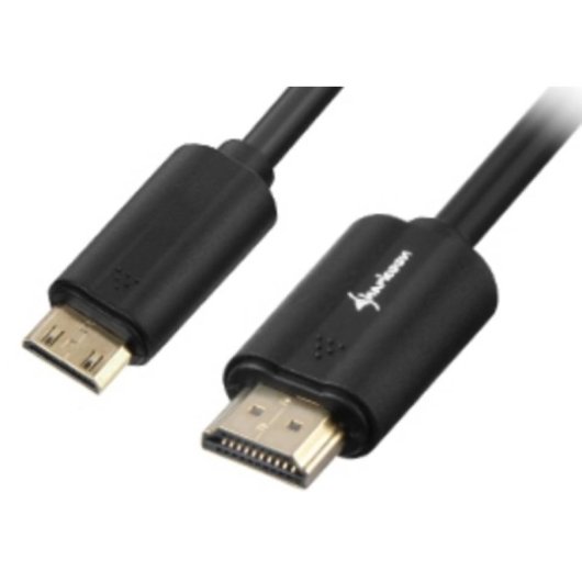 Câble HDMI/Mini HDMI Sharkoon 1 m Noir