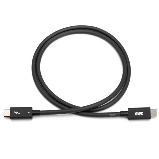 Cable Thunderbolt 4 OWC 2 m Negro 40 Gbit/s