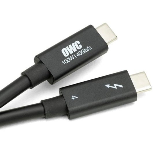 Cable Thunderbolt 4 OWC 2 m Negro 40 Gbit/s