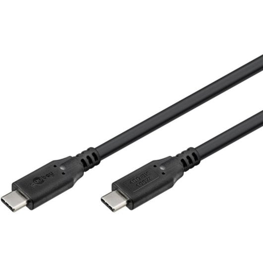 Cavo USB4 Goobay 74190 0,5 m USB-C a USB-C 40 Gbit/s Nero