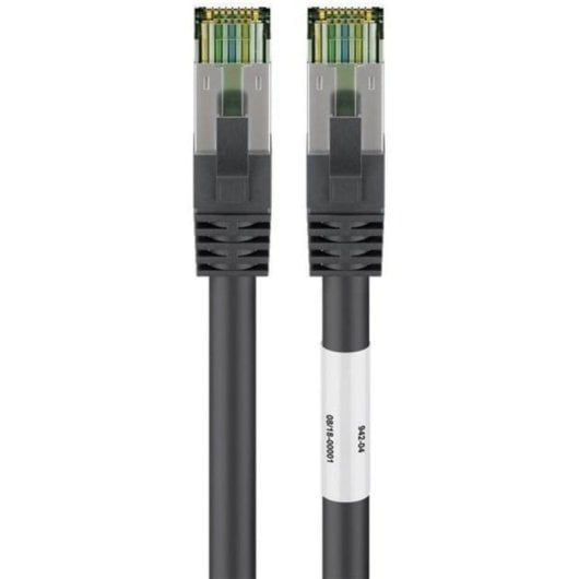 Cable de red Goobay 66722 2 m Cat8.1 S/FTP Negro