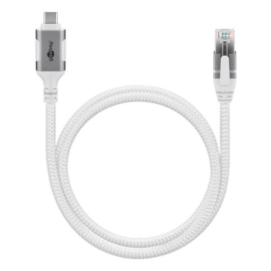 Cavo USB-C a RJ-45 Goobay 74177 3 m Cat6 F/UTP Bianco