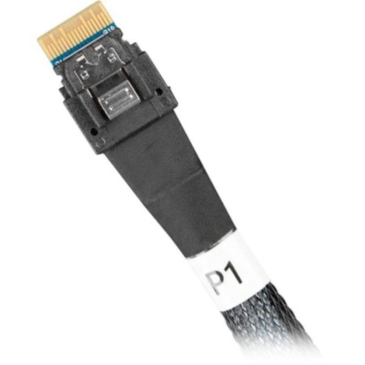 Cable Icy Dock MB310L-B MCIO 8i a 2x SlimSAS 4i 0,5 m