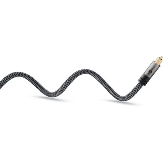Kabel Toslink Goobay 65306 3 m Schwarz/Silber
