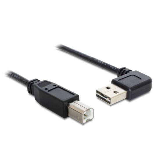Cavo USB DeLOCK 85167 0,5 m USB 2.0 A Maschio a B Maschio Nero