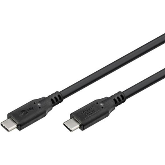 Cable USB4 Goobay 74192 1,5 m USB-C à USB-C 40 Gbit/s Noir