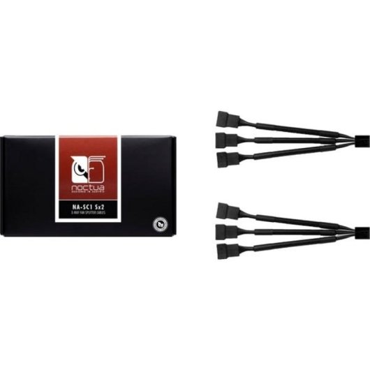 Adaptateur de câble Noctua NA-SC1 SX2, 4-pin PWM, 2 pièces