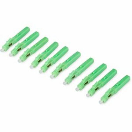 Connettori rapidi per fibra ottica LC/APC Digitus monomodo 10 unità