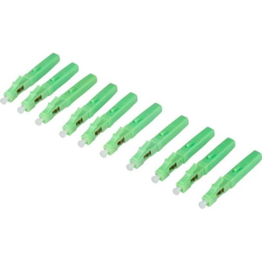 Connettori rapidi per fibra ottica LC/APC Digitus monomodo 10 unità