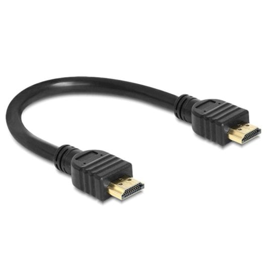 Cavo HDMI DeLOCK 83352 0,25 m Nero