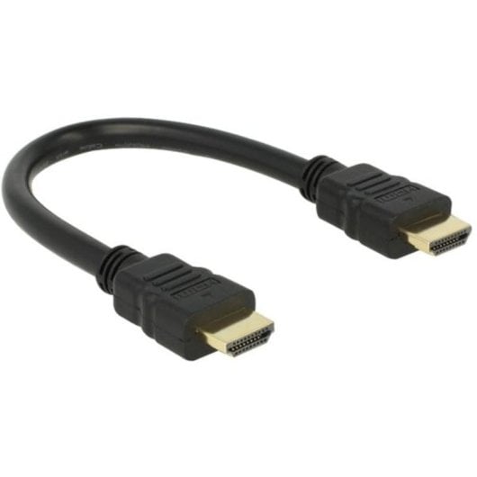 Cavo HDMI DeLOCK 83352 0,25 m Nero