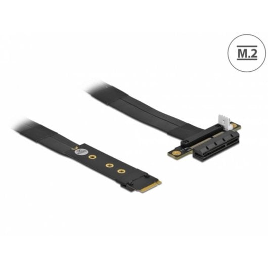 Adattatore DeLOCK M.2 chiave M a PCIe x4 NVMe con cavo di 20 cm