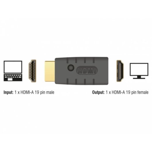 Adattatore HDMI DeLOCK 63320 Nero