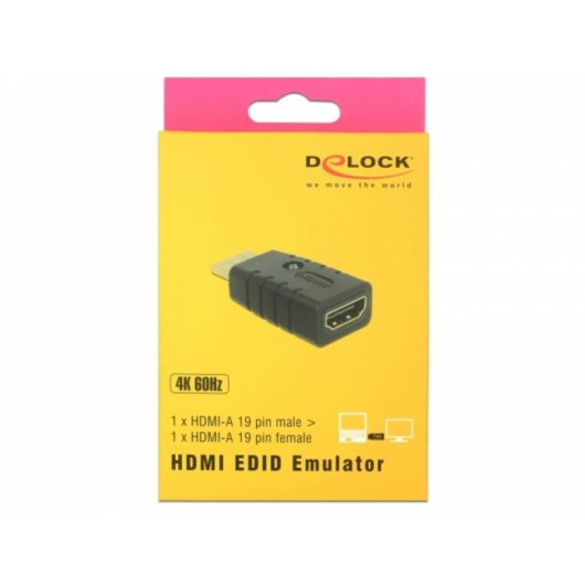 Adattatore HDMI DeLOCK 63320 Nero