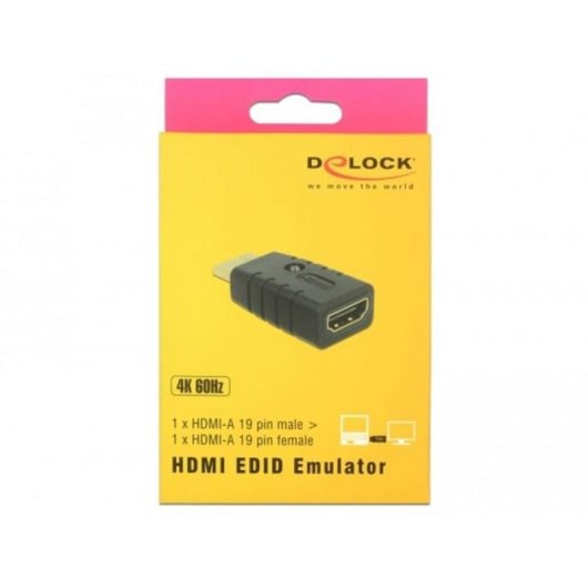 Adattatore HDMI DeLOCK 63320 Nero
