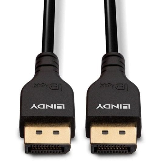 Cabo DisplayPort 1.4 Lindy 3 m Preto
