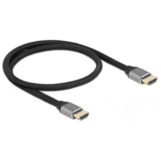 Cavo HDMI DeLOCK 48 Gbps 8K 60 Hz 0,5 m Grigio