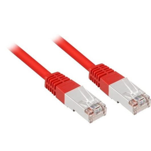 Cavo di rete Sharkoon 10 m Cat5e S/FTP Rosso