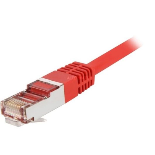Cavo di rete Sharkoon 10 m Cat5e S/FTP Rosso