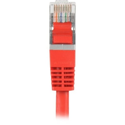 Cavo di rete Sharkoon 10 m Cat5e S/FTP Rosso