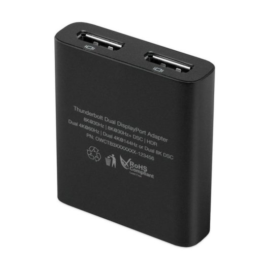 Adaptador OWC Thunderbolt Dual DisplayPort USB Tipo C