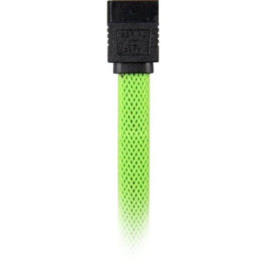 Cable SATA III Sharkoon 0,3 m Macho/Macho Noir/Vert