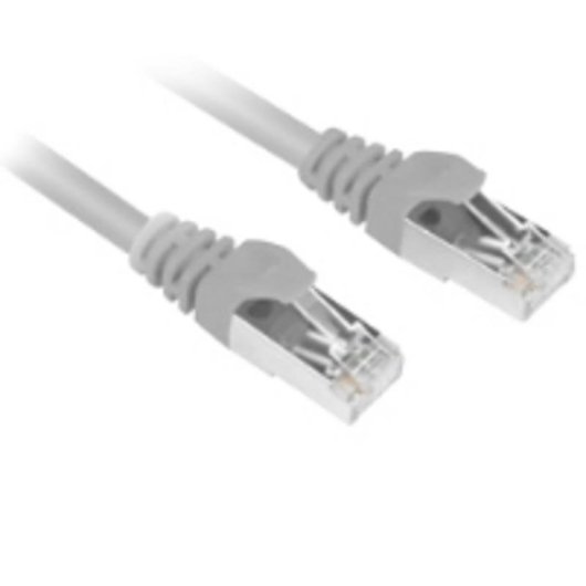 Cable de red Sharkoon Cat6 SFTP 1 m Gris