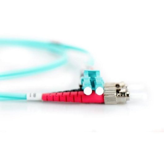 Cable de fibra óptica multimodo Digitus OM3 LC a ST 2 m