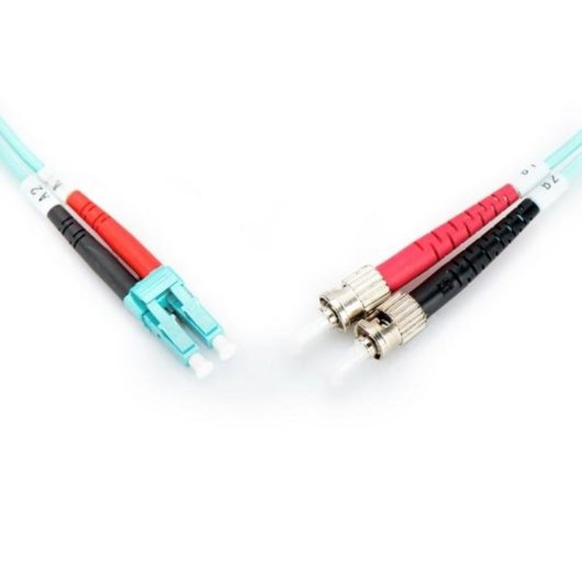 Cable de fibra óptica multimodo Digitus OM3 LC a ST 2 m