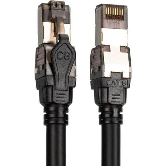 Cable de red Digitus CAT 8.1 S/FTP 2 m RJ-45 Negro
