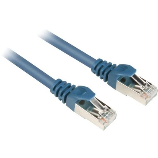 Cable de red Sharkoon Cat.6 S/FTP 0,25 m azul