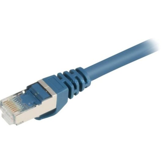 Cable de red Sharkoon Cat.6 S/FTP 0,25 m azul