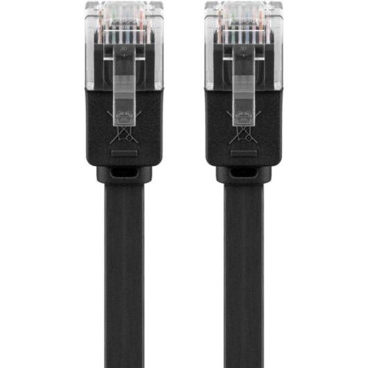 Cavo di rete Goobay 95387 5 m Cat6 U/UTP RJ-45 Nero