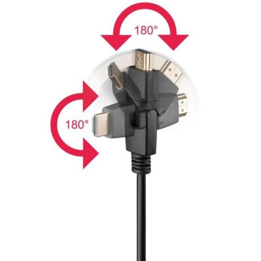 Cavo HDMI Goobay 61289 3 m 18 Gbit/s 4K 60 Hz