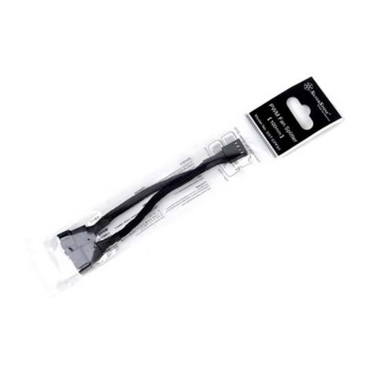 Cable Y Silverstone SST-CPF01 PWM 4-pin à 2x PWM 4-pin 10 cm