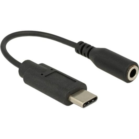 Adaptador de audio USB-C a 3,5 mm DeLOCK 65842 Negro