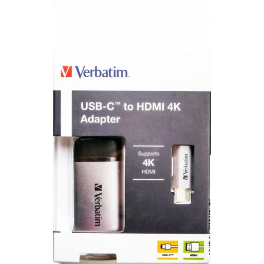 Adattatore video USB-C a HDMI 4K Verbatim 49143