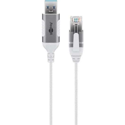 Adattatore Ethernet USB 3.0 a RJ45 Goobay 74379 2 m Bianco