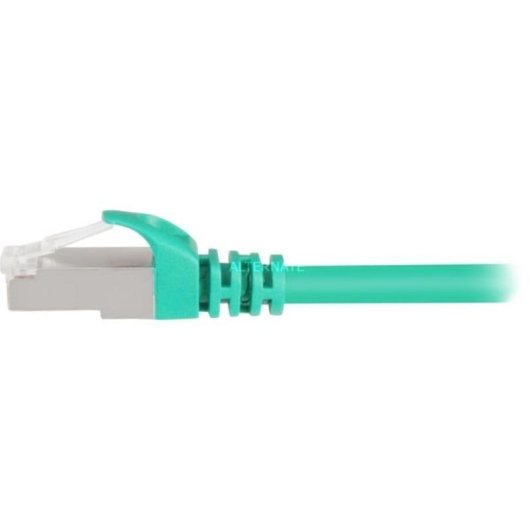 Cable de red Sharkoon 10 m Cat6 S/FTP Gris conectores RJ-45