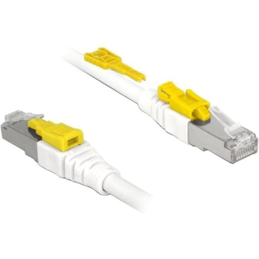 Cable de red DeLOCK 85335 5 m Cat6a S/FTP RJ-45 Blanco