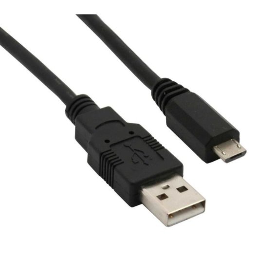 Cabo USB 2 m Sharkoon USB A a Micro-USB B Preto