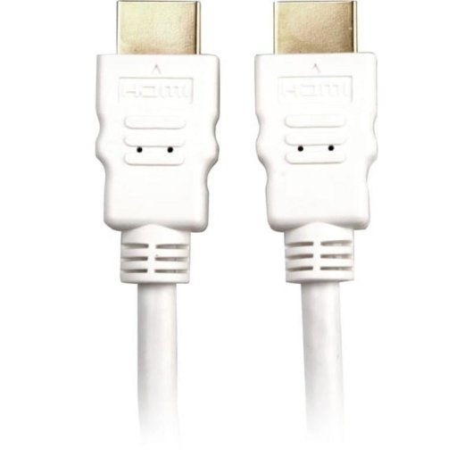 Cable HDMI Sharkoon 1 m 2xHDMI Blanco