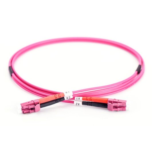 Cable fibre optique multimode Digitus LC à LC OM4 10 m