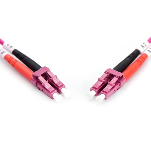 Cable fibre optique multimode Digitus LC à LC OM4 10 m