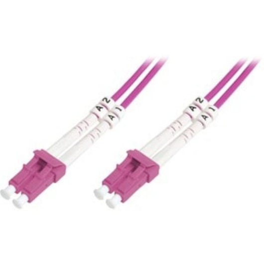 Cable fibre optique multimode Digitus LC à LC OM4 10 m